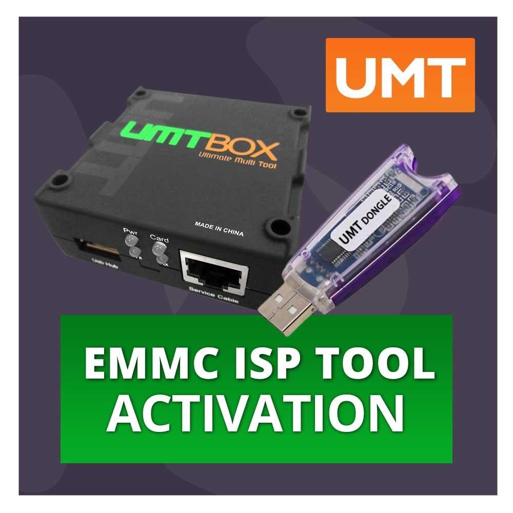 UMT Emmc & HST ISP Tool Activation - Without Hardware